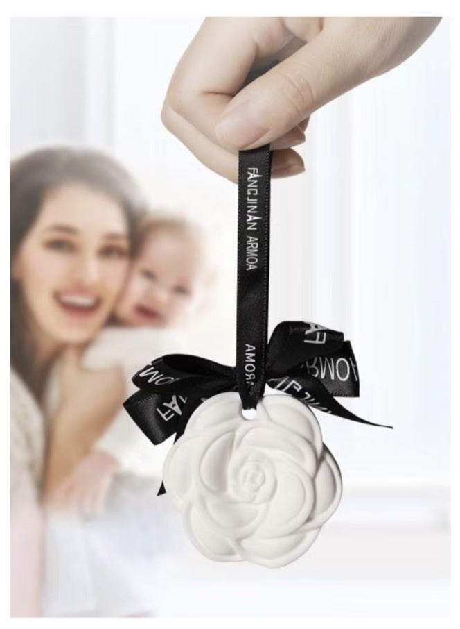 Car Perfume Pendant Light and luxurious Long-lasting design, light fragrance General Home  Interior Decoration (White peach oolong) - Image 3